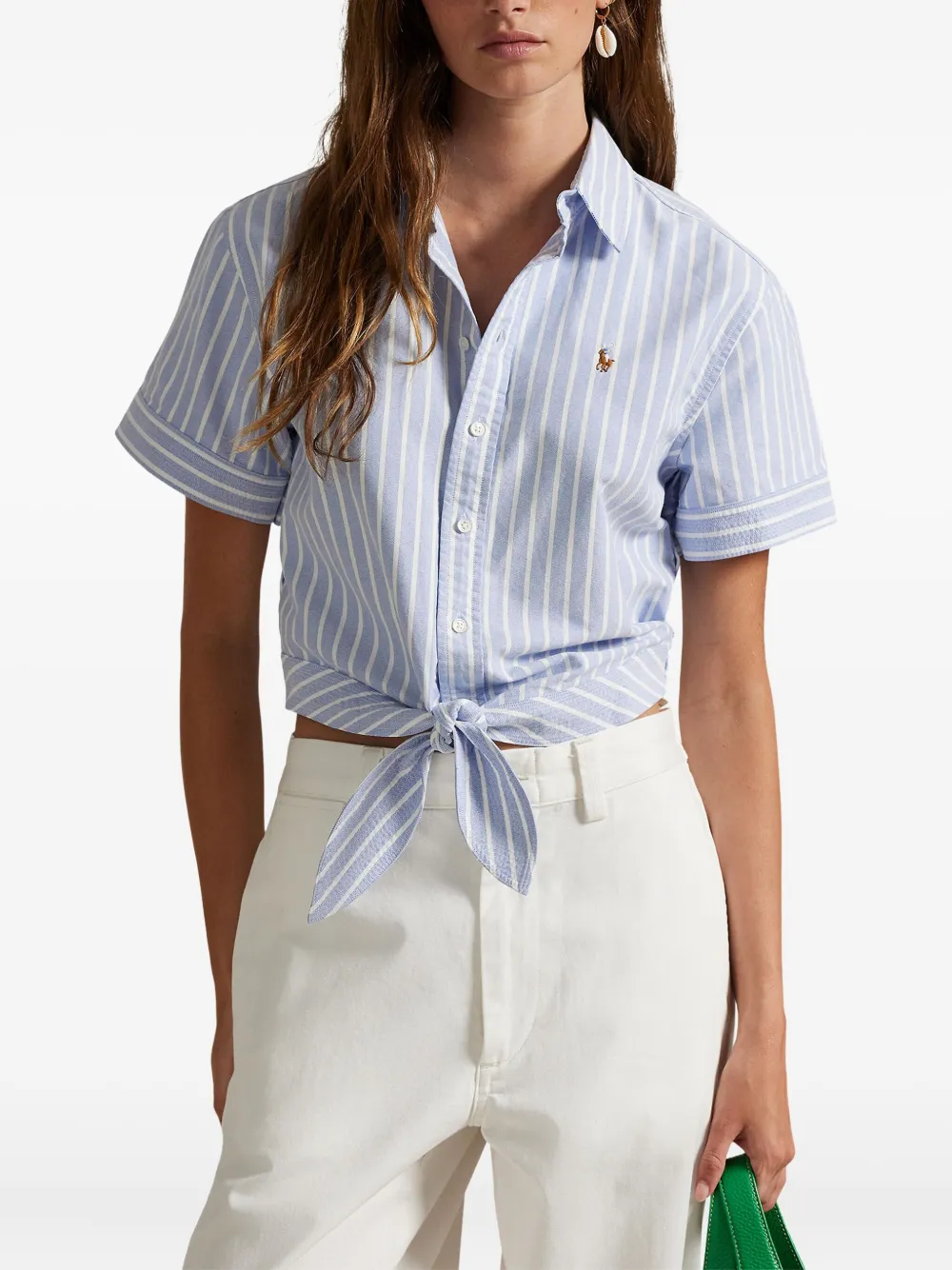 Polo Ralph Lauren Gestreepte blouse Blauw