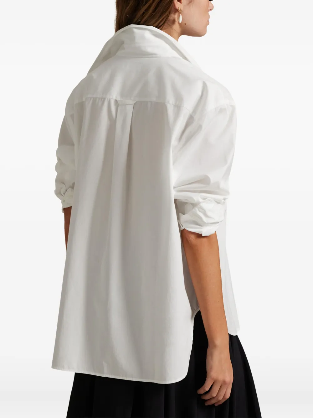 Polo Ralph Lauren Blouse met geborduurd logo Wit