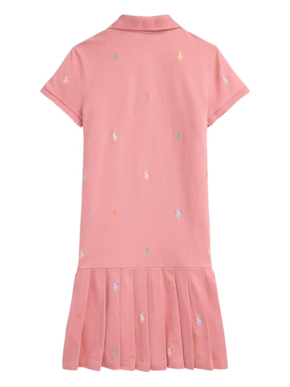 POLO RALPH LAUREN KIDS Polojurk met borduurwerk Roze