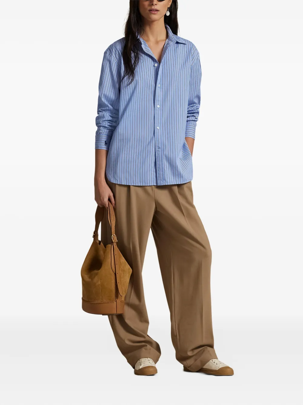 Polo Ralph Lauren Gestreept blouse Blauw