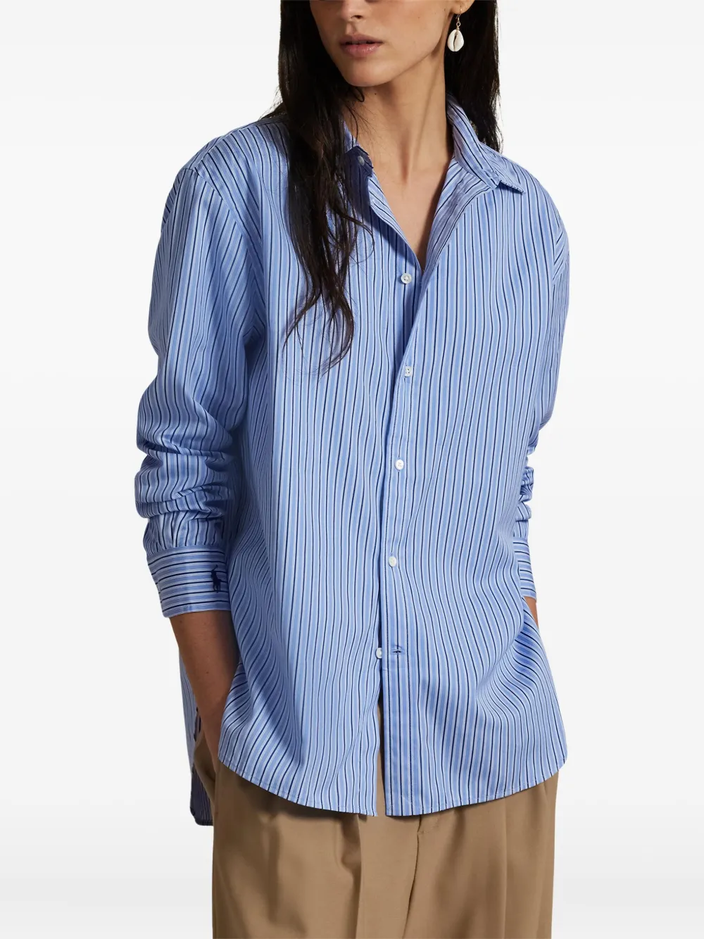 Polo Ralph Lauren Gestreept blouse Blauw