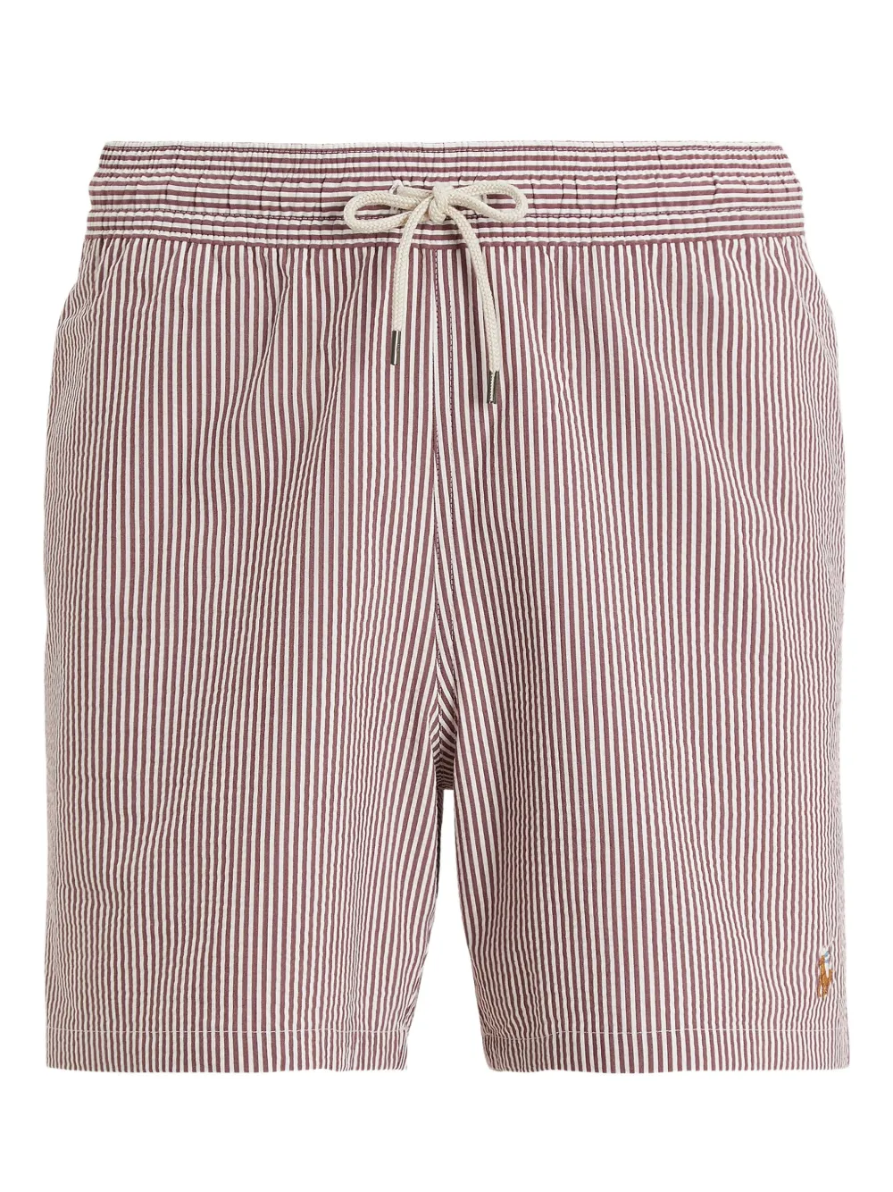 Polo Ralph Lauren Traveler striped drawstring swim shorts - レッド Polo Ralph Lauren Traveler striped drawstring swim shorts - レッド