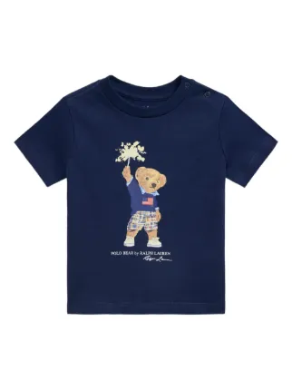 POLO RALPH LAUREN KIDS ポロベア Tシャツ | ブルー | FARFETCH JP