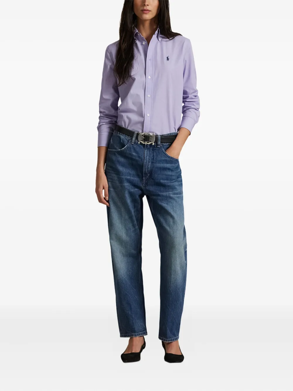 Polo Ralph Lauren Button-down blouse - Paars