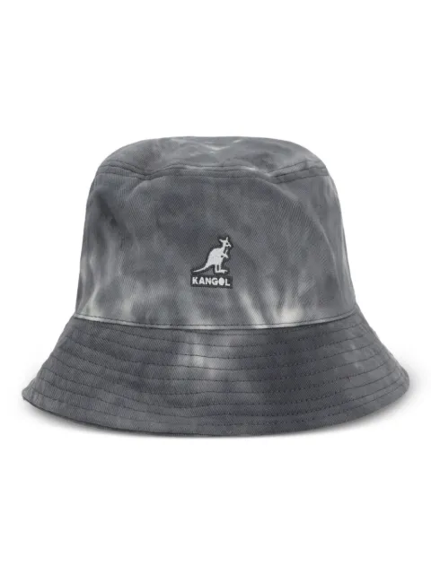 Kangol tie-dye logo bucket hat