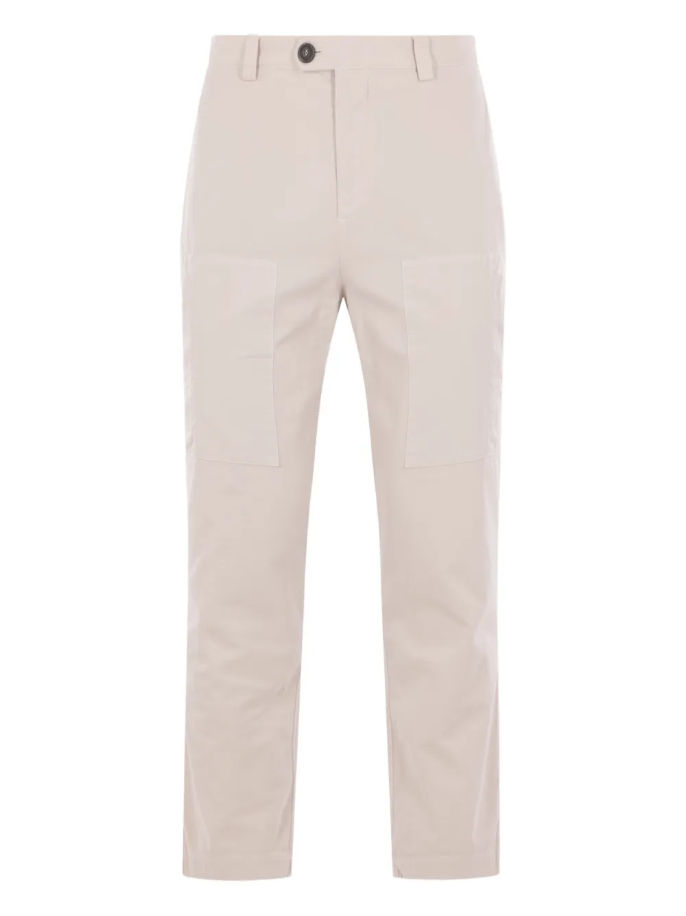 Brunello Cucinelli belt loops-detail trousers | neutro | Image 1