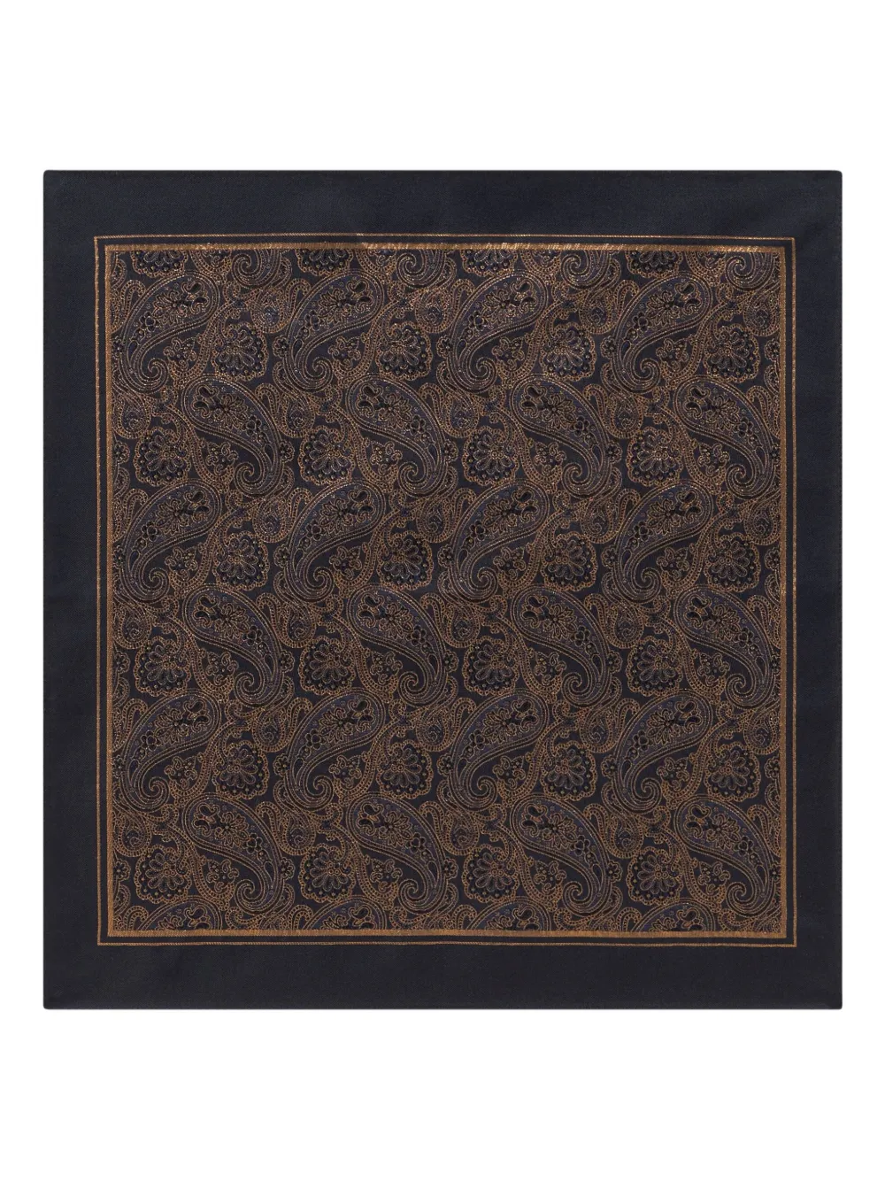 ETRO paisley-pattern scarf | Black | Image 1