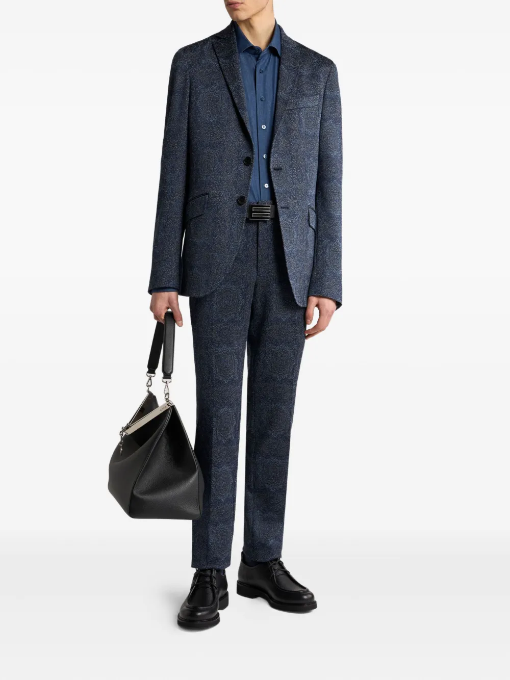 ETRO patterned-jacquard tailored trousers | Tailored Pants | Image 2