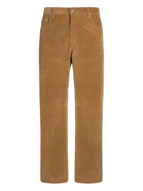 ETRO straight-leg corduroy trousers