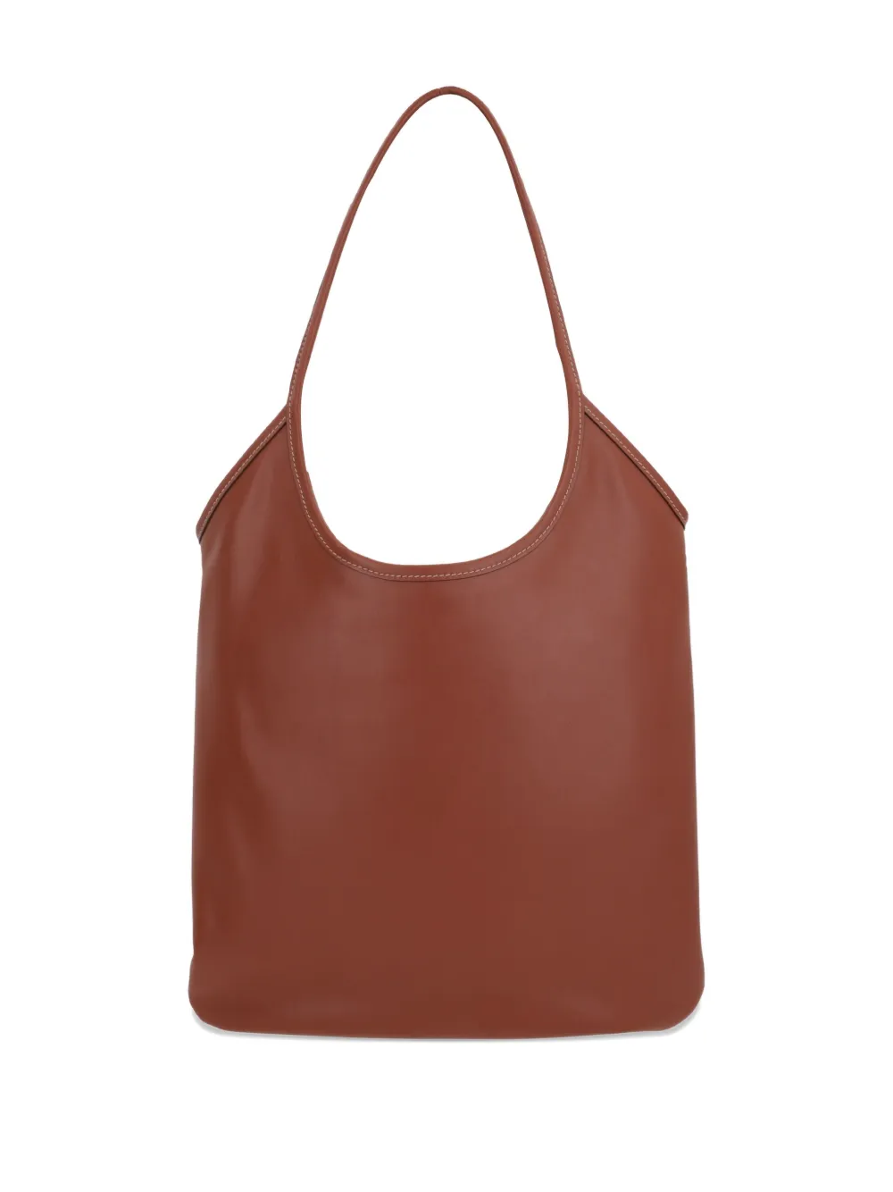 Miu Miu logo-patch tote bag - Bruin