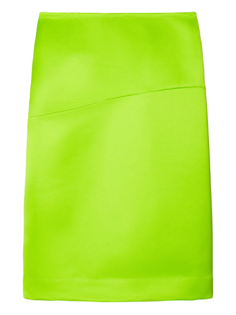 Tory Burch satin midi skirt - グリーン Tory Burch satin midi skirt - グリーン