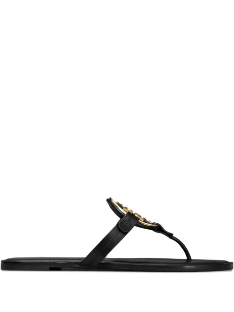 Tory Burch Miller logo thong sandals