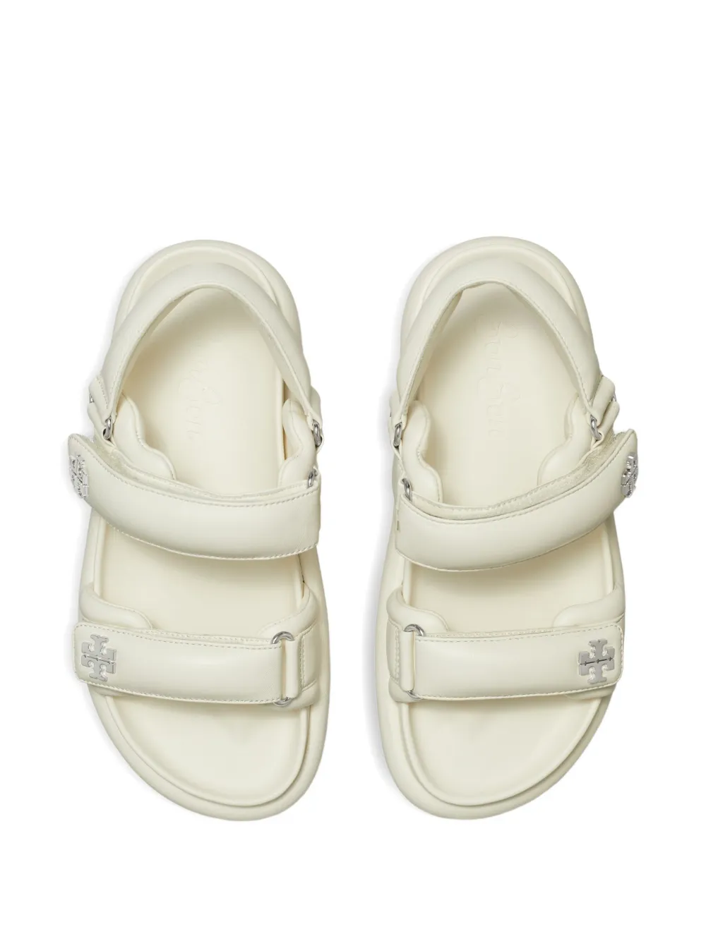 Tory Burch x BonBon Kira platform sandals White