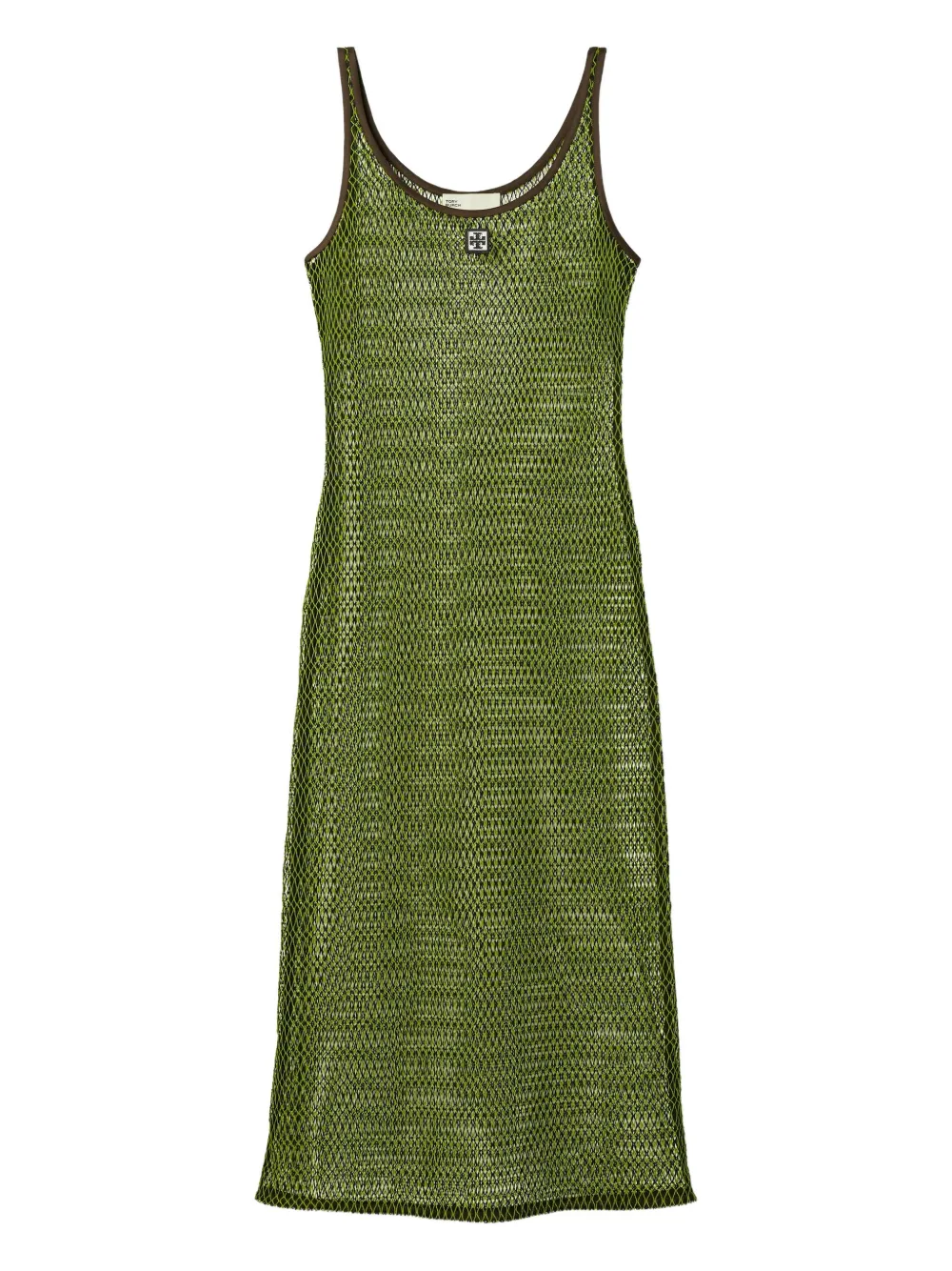 Tory Burch mesh midi dress | Green | Image 1