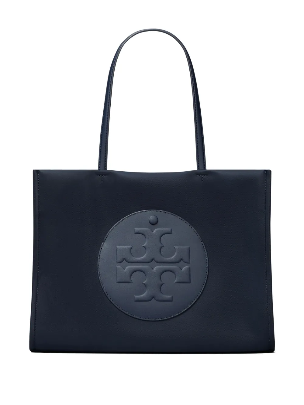 Tory Burch Medium Ella shopper met logo-reliëf Blauw