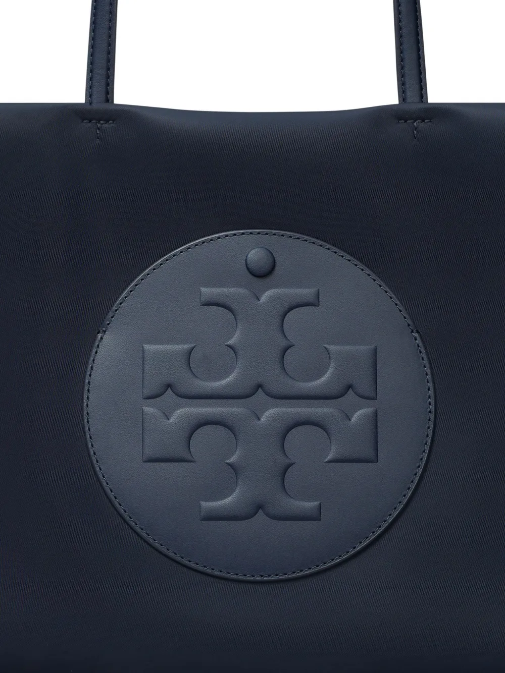 Tory Burch Medium Ella shopper met logo-reliëf Blauw