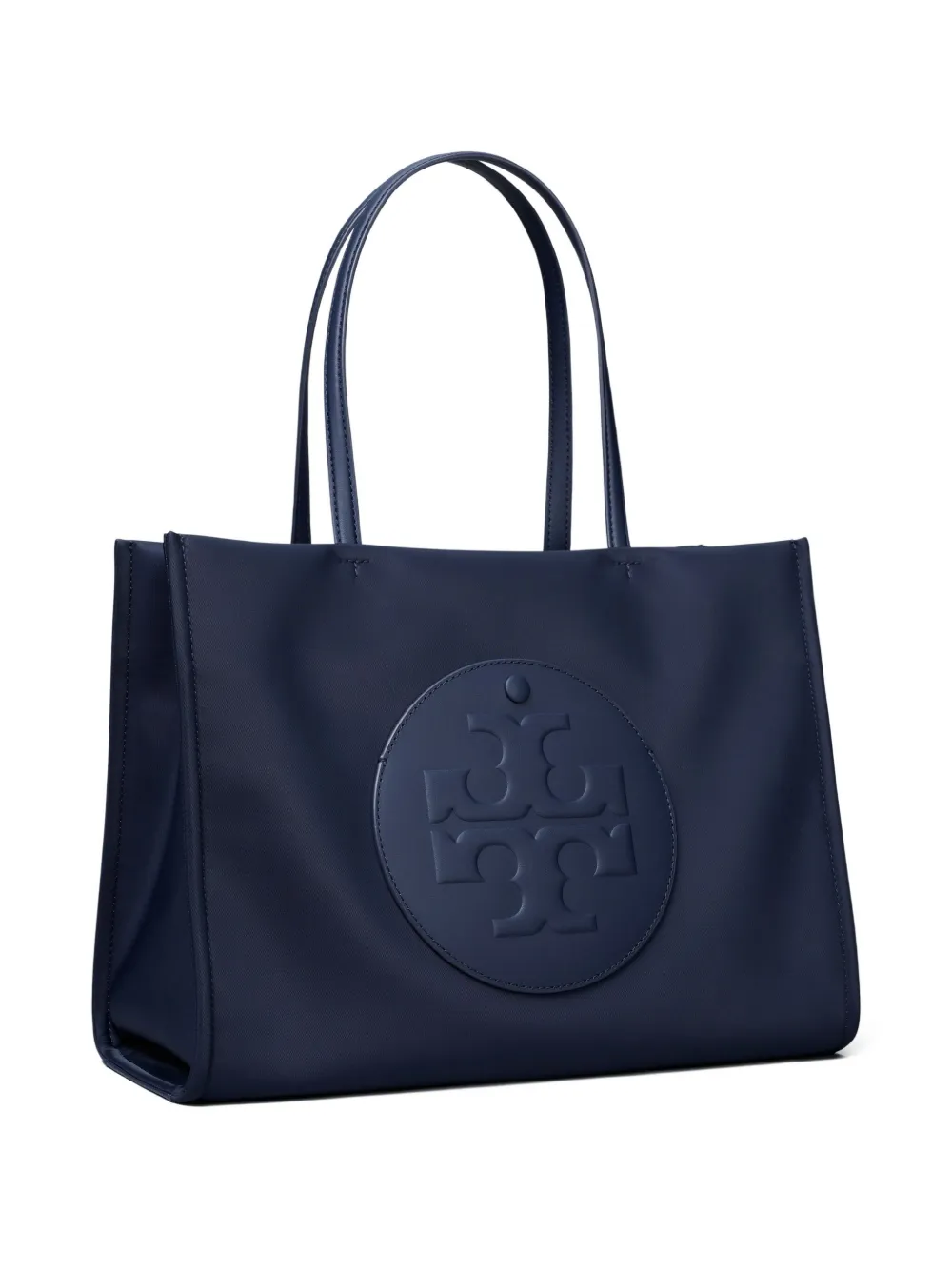 Tory Burch Medium Ella shopper met logo-reliëf Blauw
