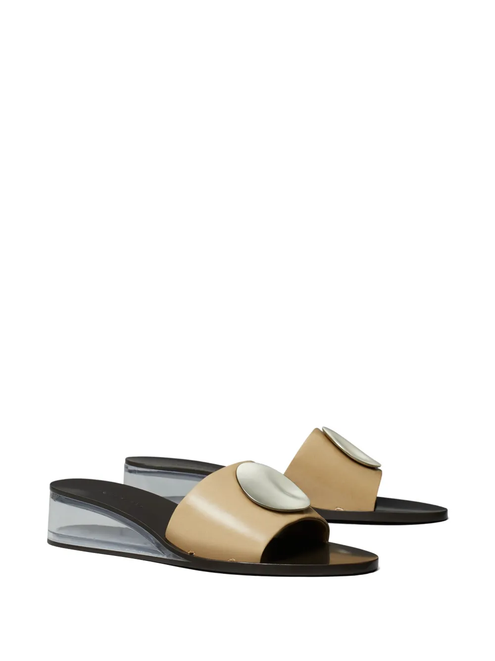 Tory Burch 40 mm Patos sandalen Beige