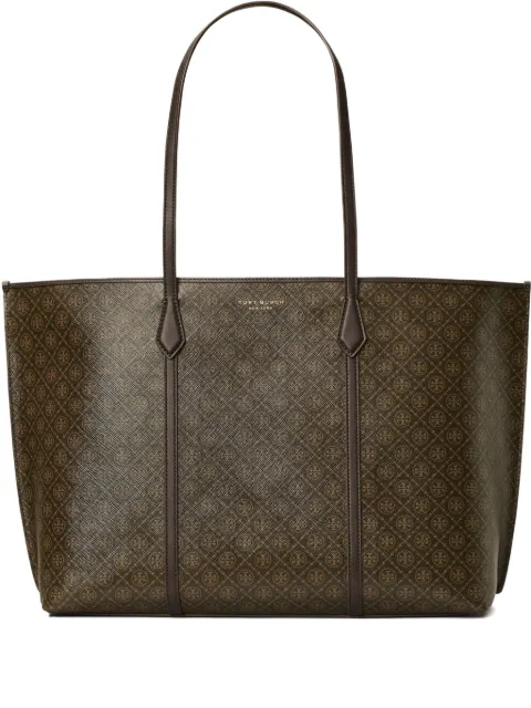 Tory Burch Perry logo pattern tote bag