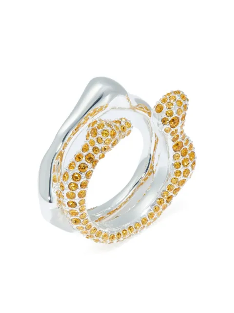 Tory Burch crystal-embellished ring