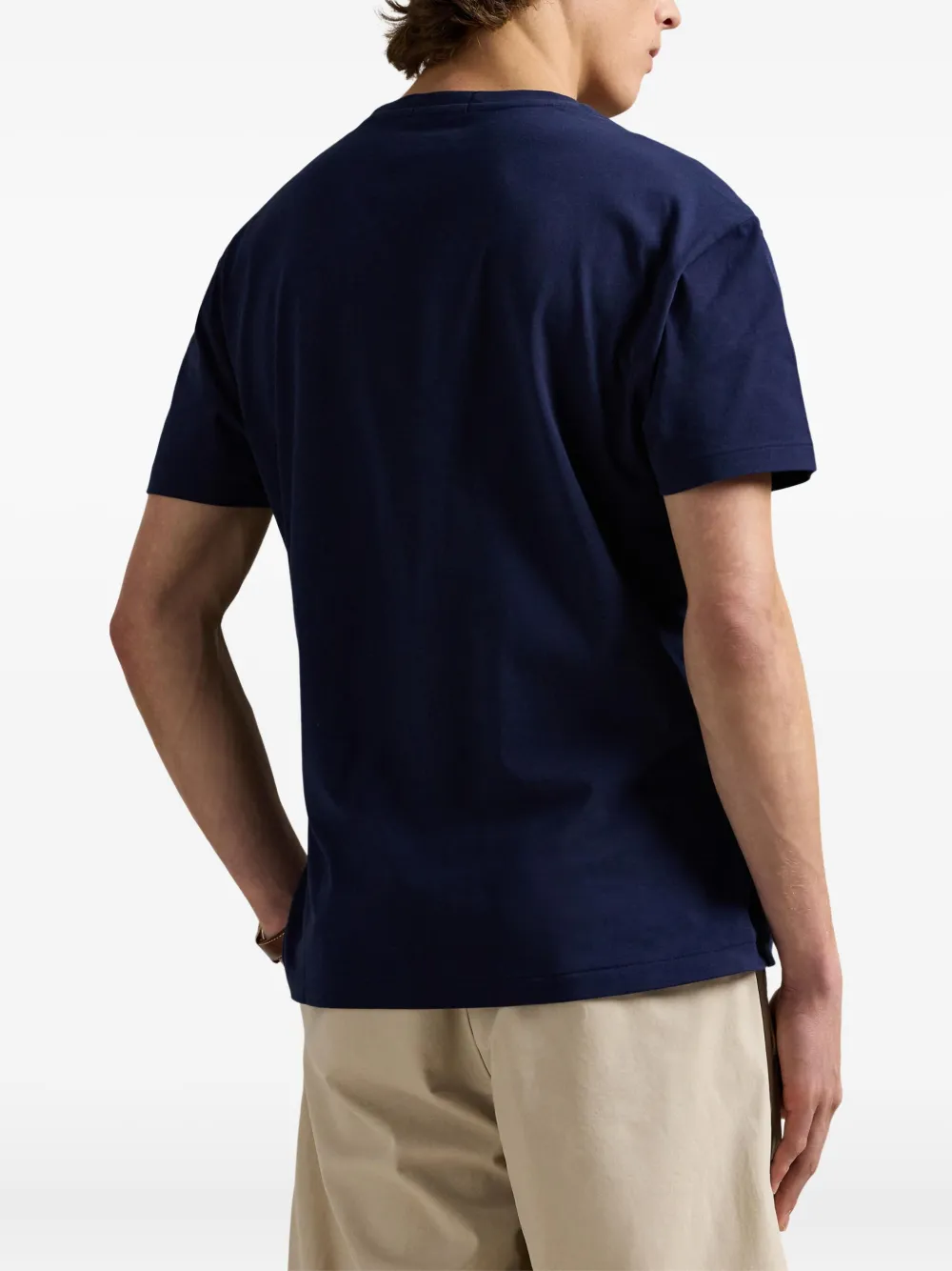 Polo Ralph Lauren T-shirt met logoprint Blauw