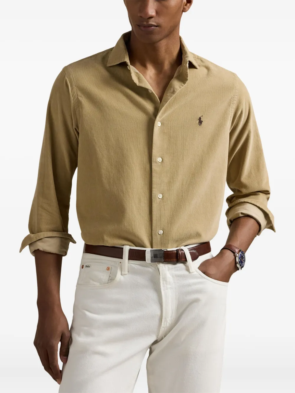 Polo Ralph Lauren Button-down overhemd Beige
