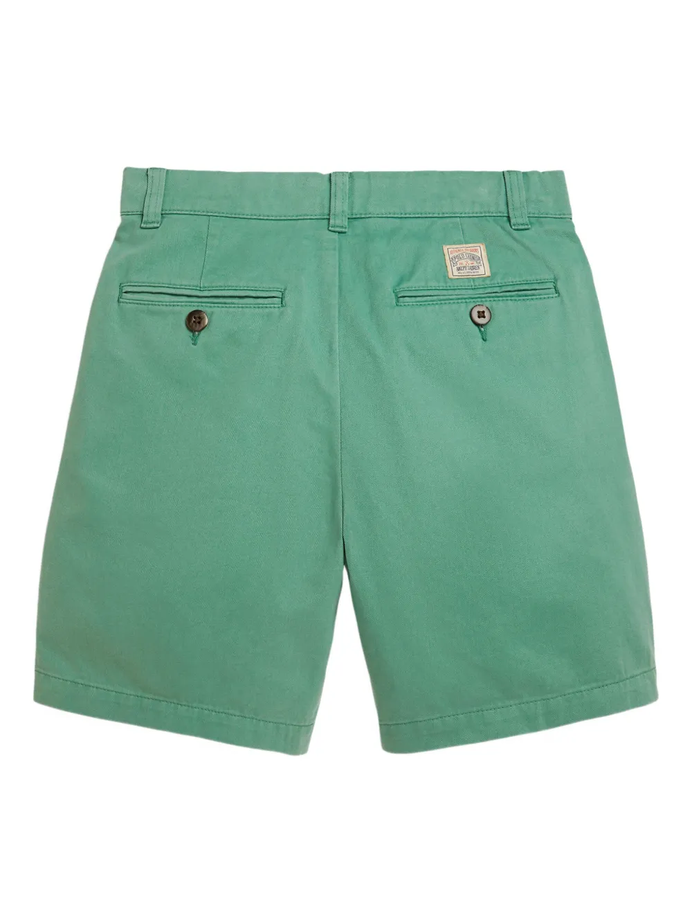 POLO RALPH LAUREN KIDS Cormac shorts met geplooid detail Groen