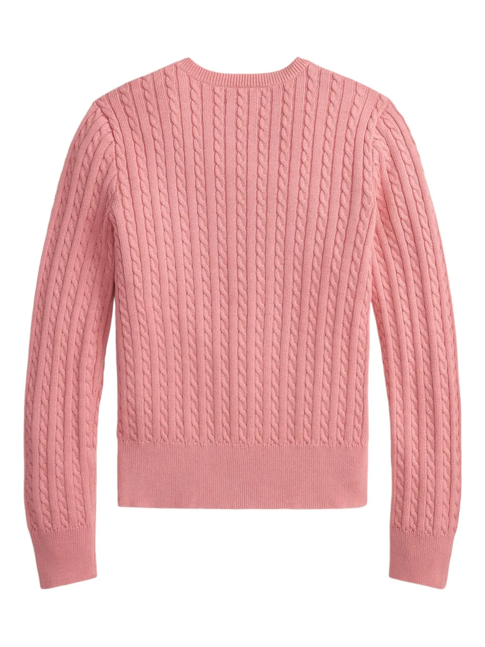 POLO RALPH LAUREN KIDS Kabelgebreid vest Roze