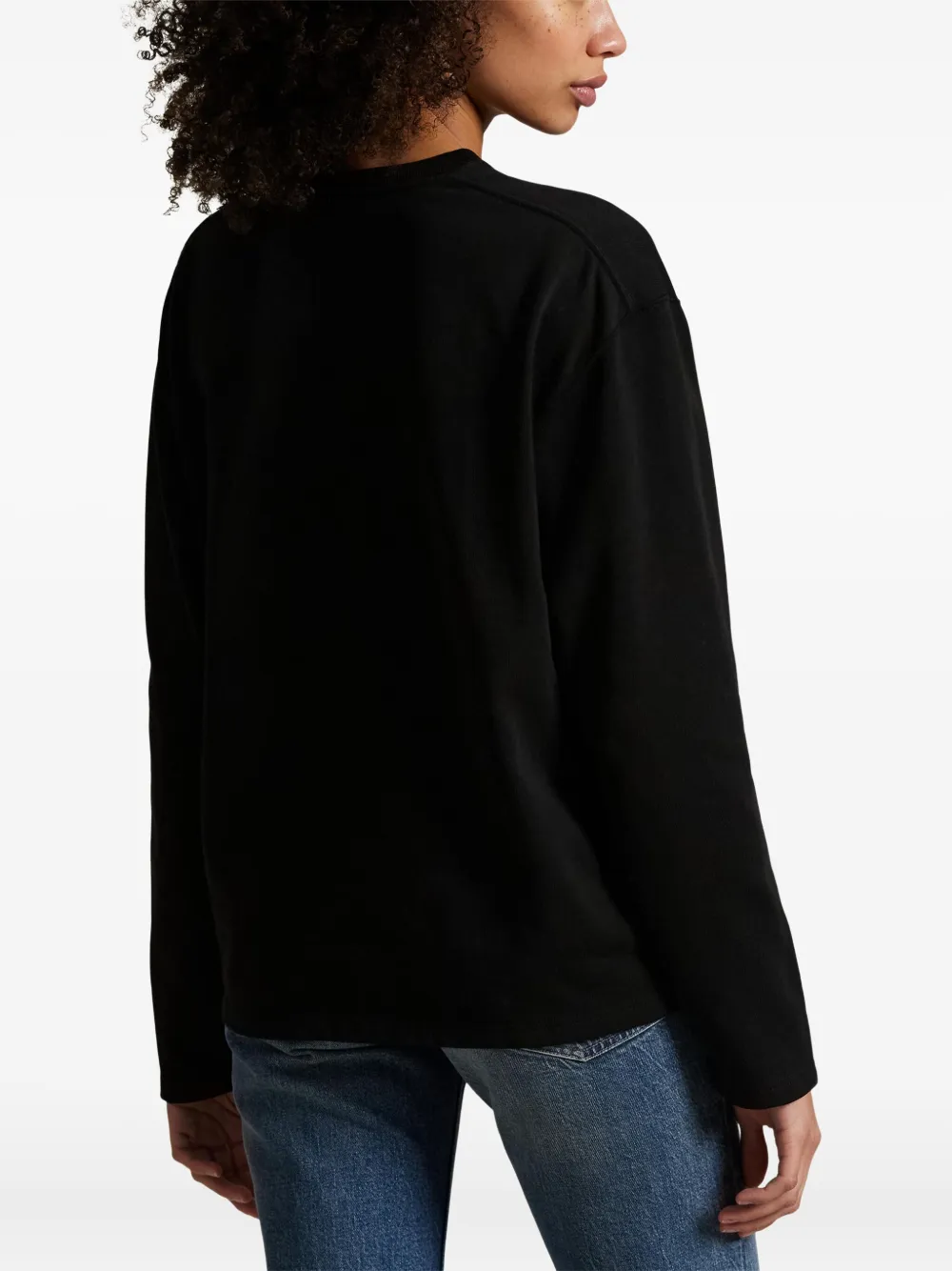 Polo Ralph Lauren Katoenen T-shirt met korte mouwen Zwart