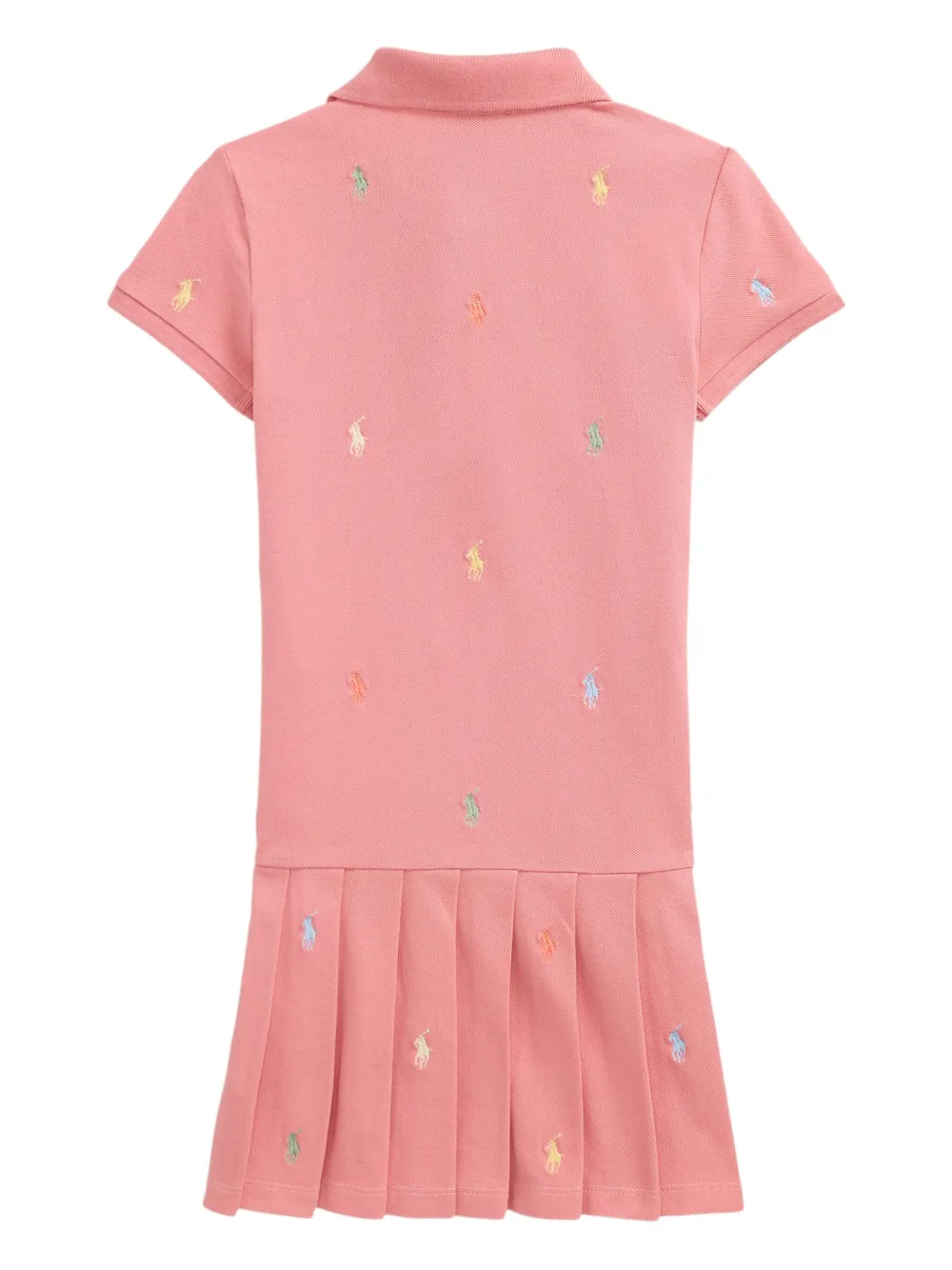 POLO RALPH LAUREN KIDS Polojurk met borduurwerk Roze