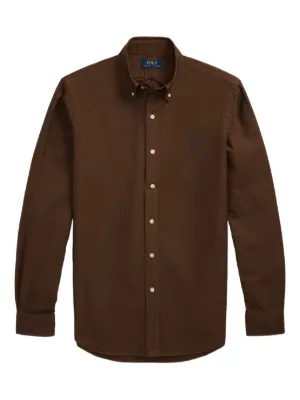 Polo Ralph Lauren Linen Shirt | Brown | FARFETCH