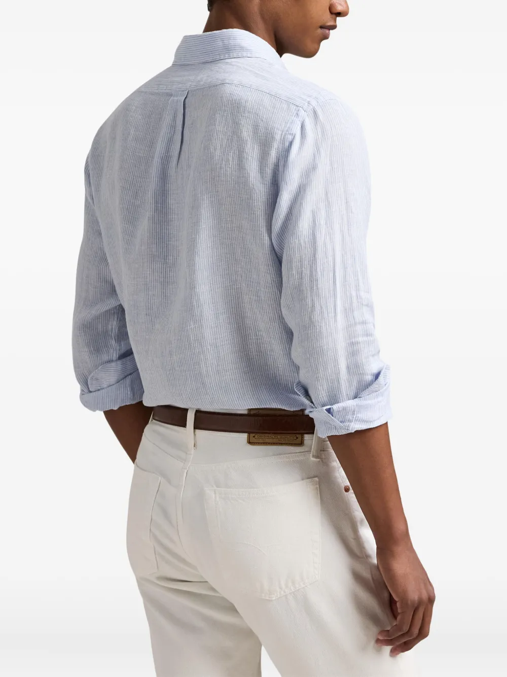Polo Ralph Lauren Gestreept overhemd Blauw
