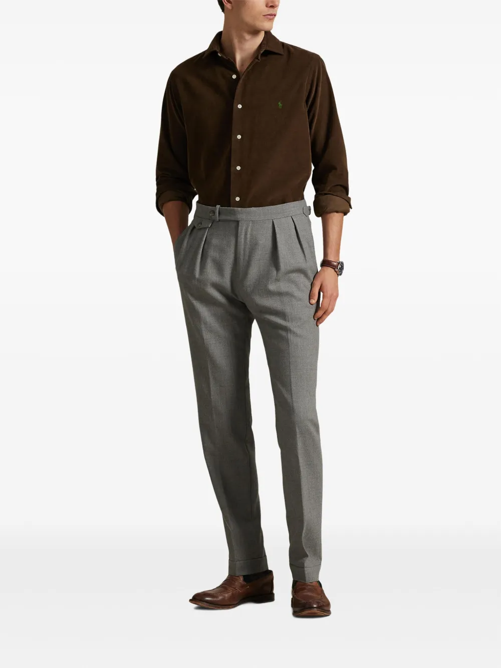 Polo Ralph Lauren corduroy button-up shirt | Image 2