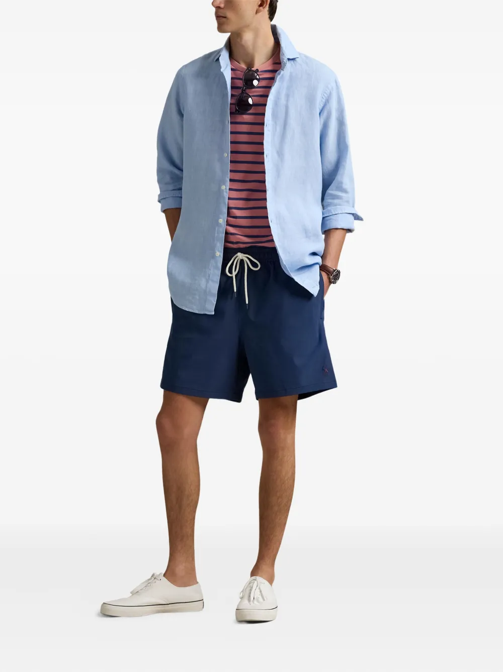 Polo Ralph Lauren Zwembroek met trekkoord Blauw