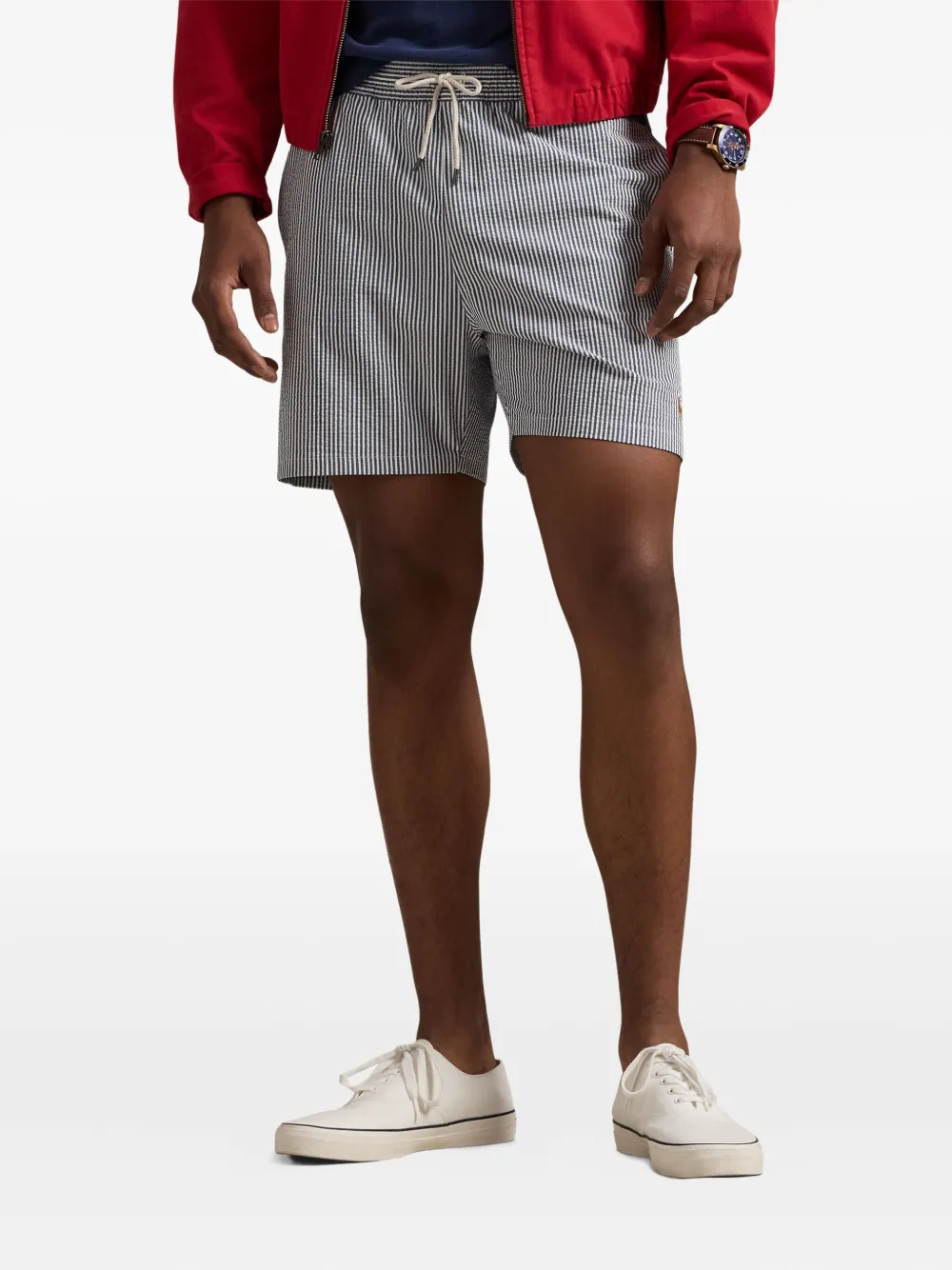 Polo Ralph Lauren Traveler gestreepte zwembroek Blauw