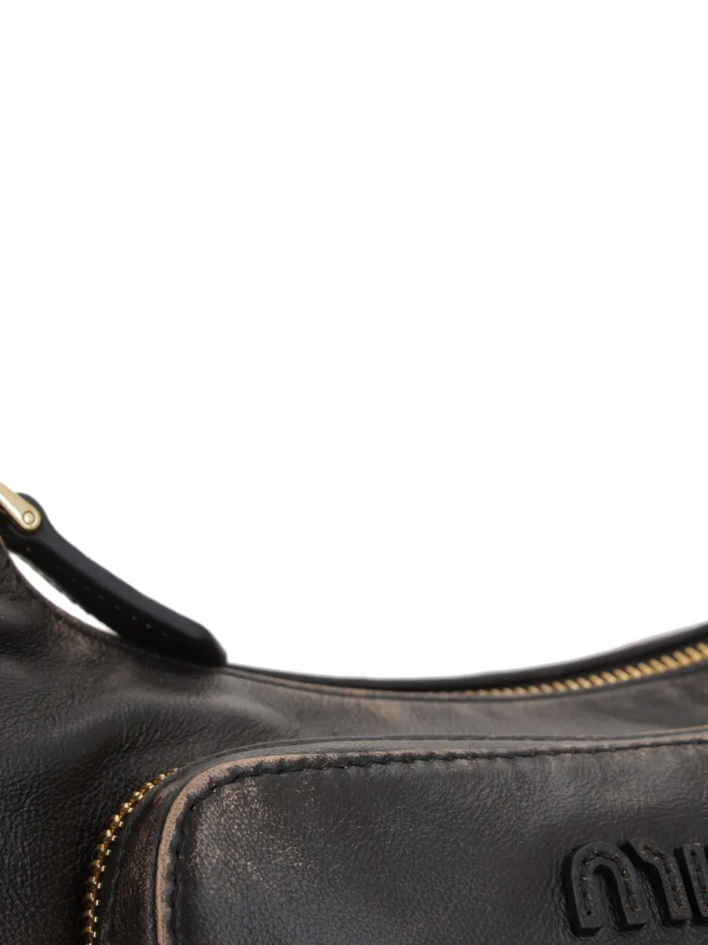 Miu Shopper van lamsleer Bruin