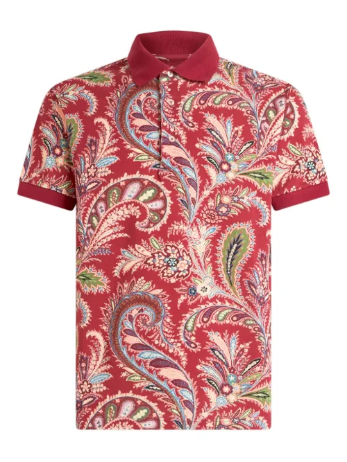 Polo à imprimé cachemire - ETRO - Modalova