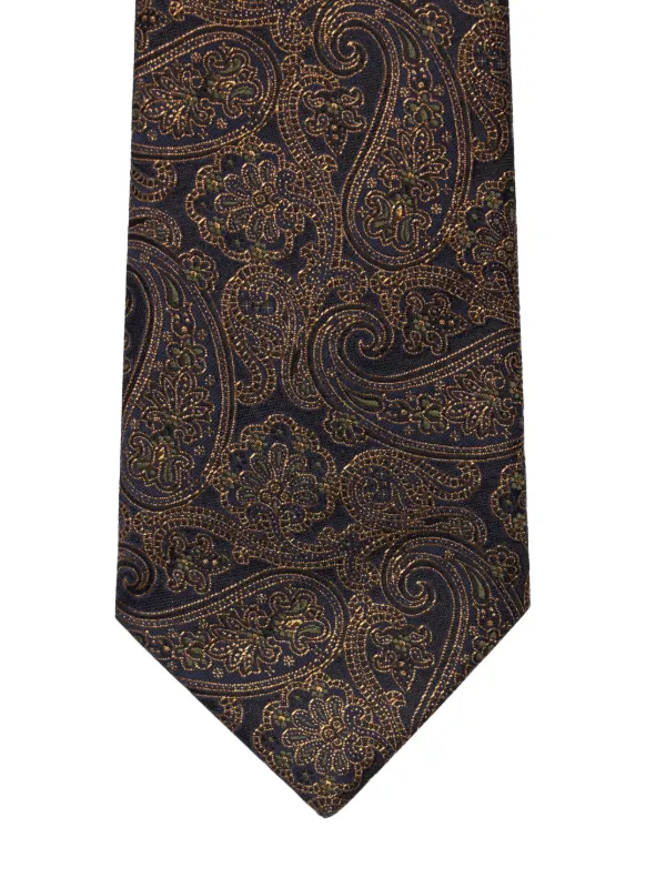 ETRO ペイズリー ネクタイ | ブラック | FARFETCH JP