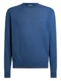ETRO crew-neck knitted jumper - Blue