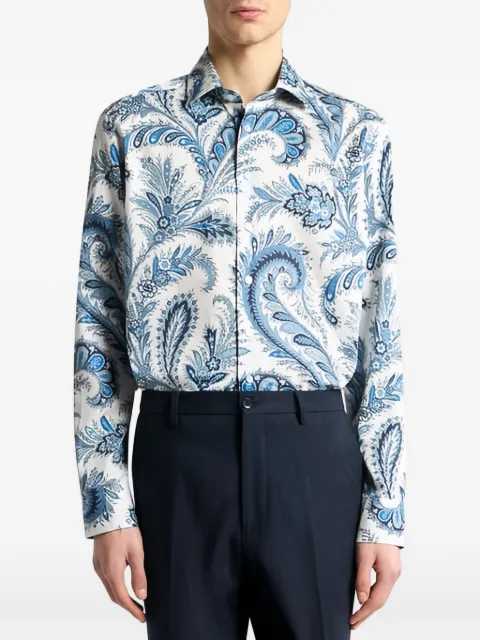 ETRO paisley-print long-sleeve shirt