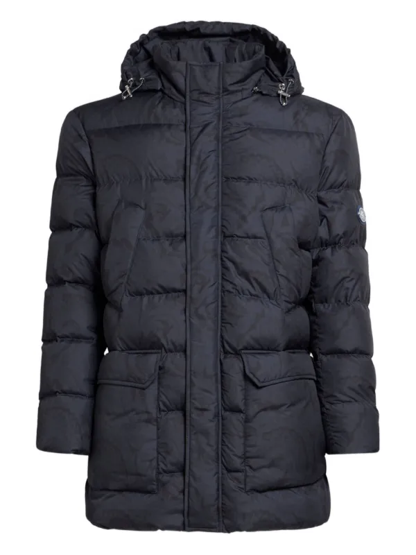 ETRO Quilted Hooded Puffer Jacket Black FARFETCH JO