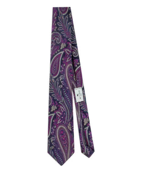 ETRO paisley-pattern silk tie