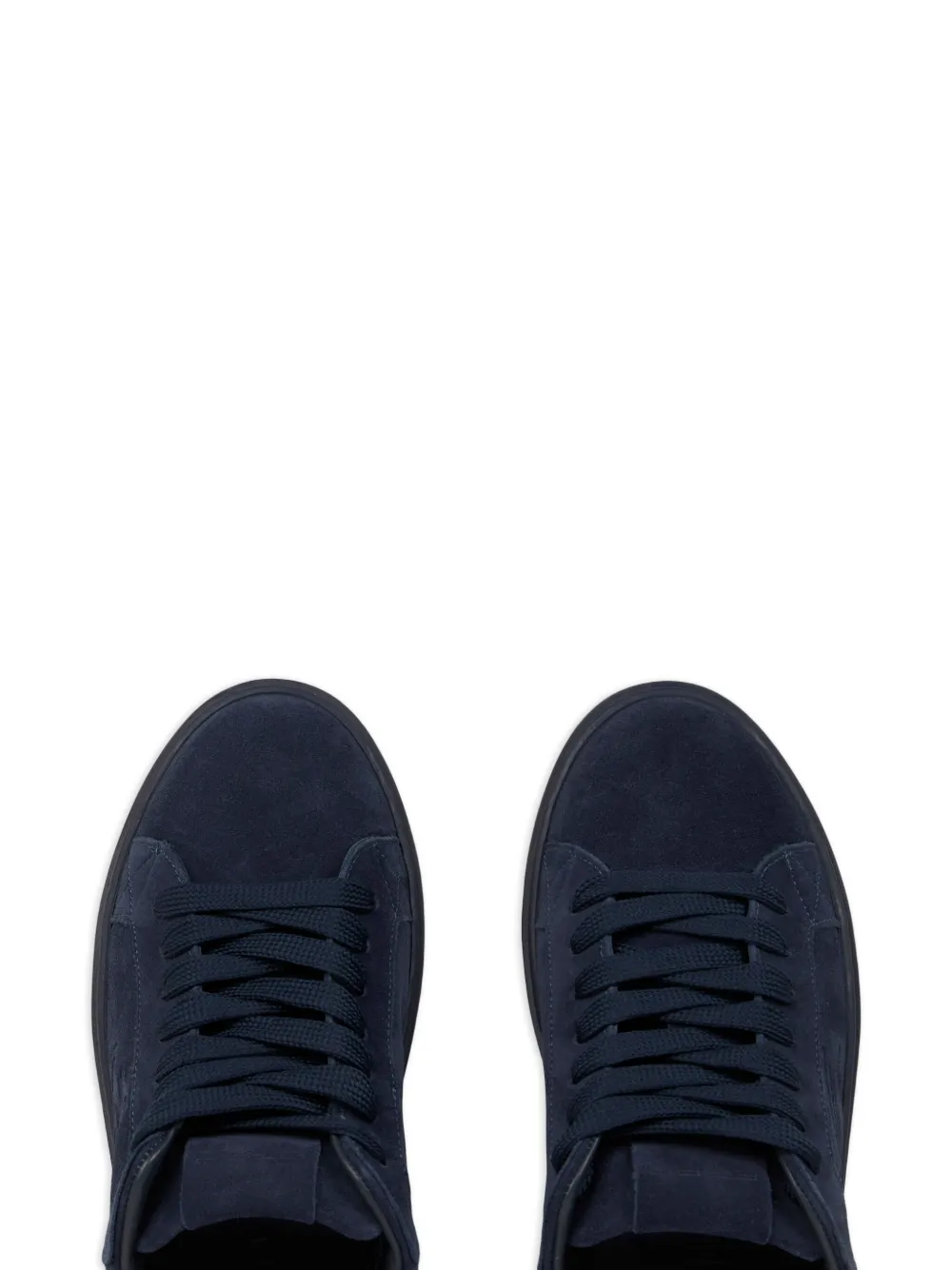 ETRO suede low-top sneakers Blue