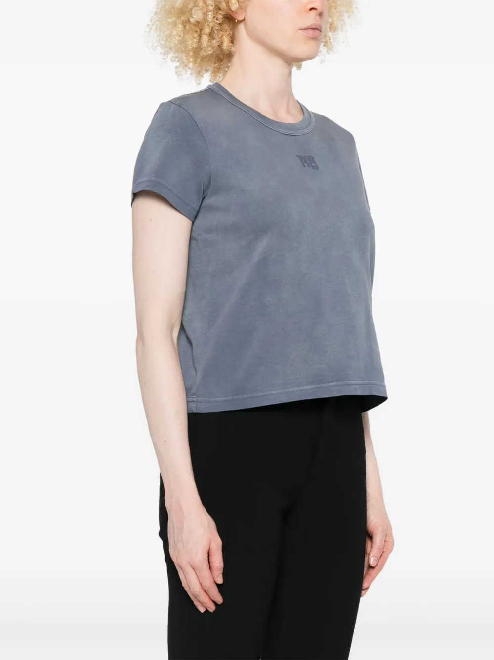 Alexander Wang Katoenen T-shirt Blauw