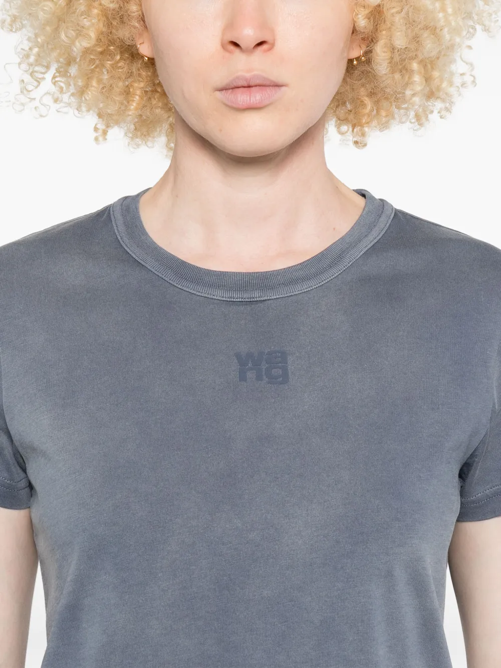 Alexander Wang Katoenen T-shirt Blauw