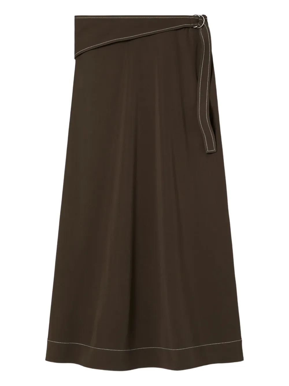 Tory Burch belted jersey skirt | Brown | Image 1