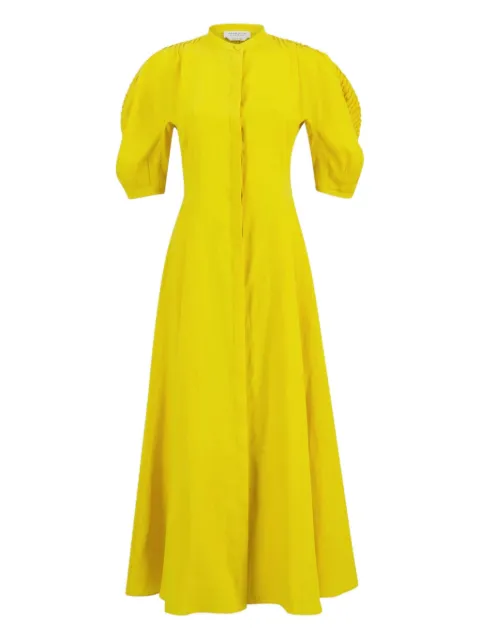 Gabriela Hearst puffed-sleeve shirt dress
