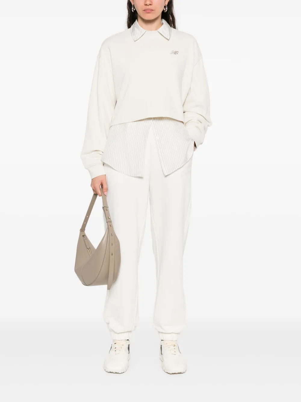 Calvin Klein cotton track pants - Beige