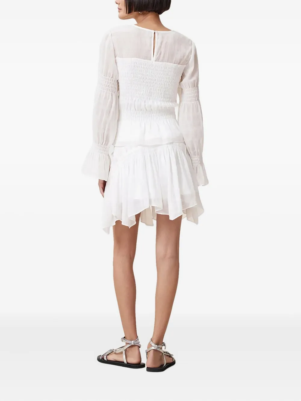 AllSaints Pamela mini skirt Wit