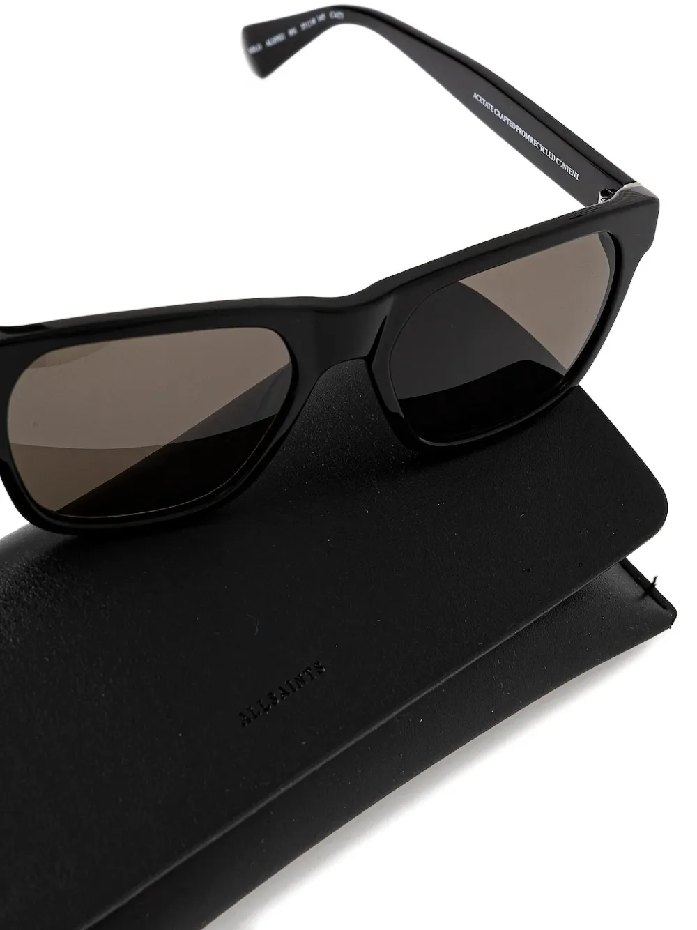 AllSaints Zonnebril met vierkant montuur - Zwart